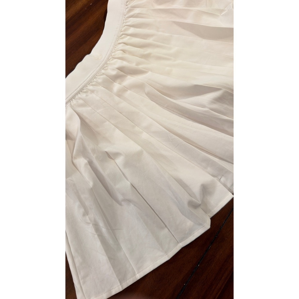 Lululemon White Pleated Tennis Skirt Size 4 Activewear Mini Skirt - Picture 14 of 16